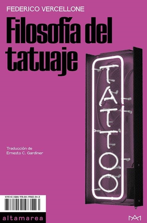 Filosofía del tatuaje | Vercellone, Federico | Llibreria La Figaflor - Abrera