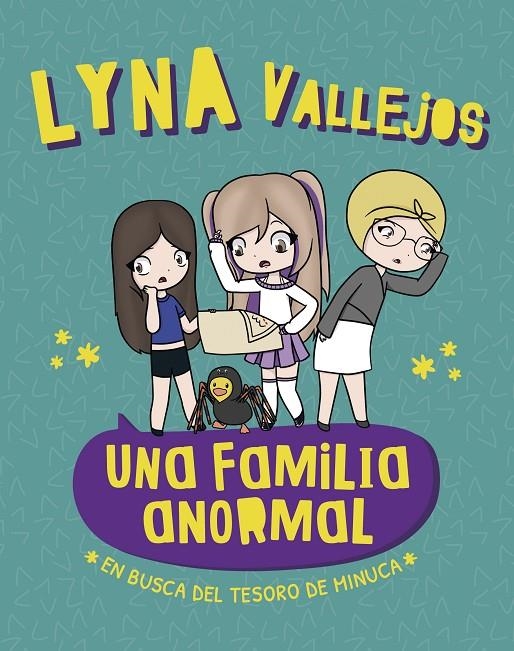 Una familia anormal - En busca del tesoro de Minuca | Vallejos, Lyna | Llibreria La Figaflor - Abrera