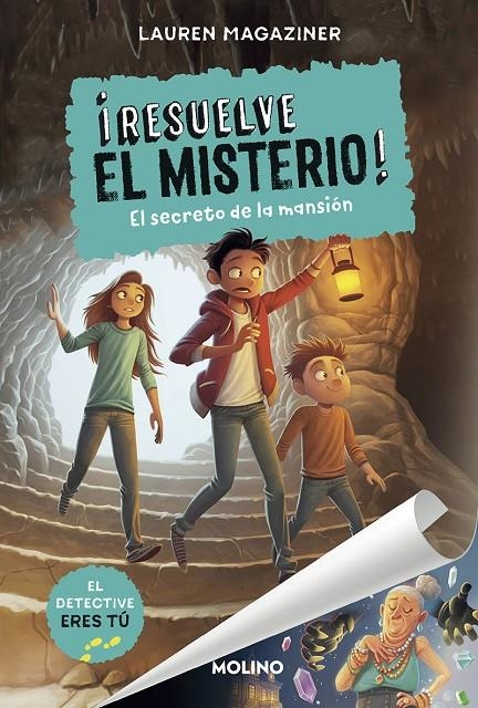 ¡Resuelve el misterio! 1 - El secreto de la mansión | Magaziner, Lauren | Llibreria La Figaflor - Abrera