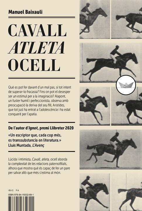 Cavall, atleta, ocell | Baixauli, Manuel | Llibreria La Figaflor - Abrera