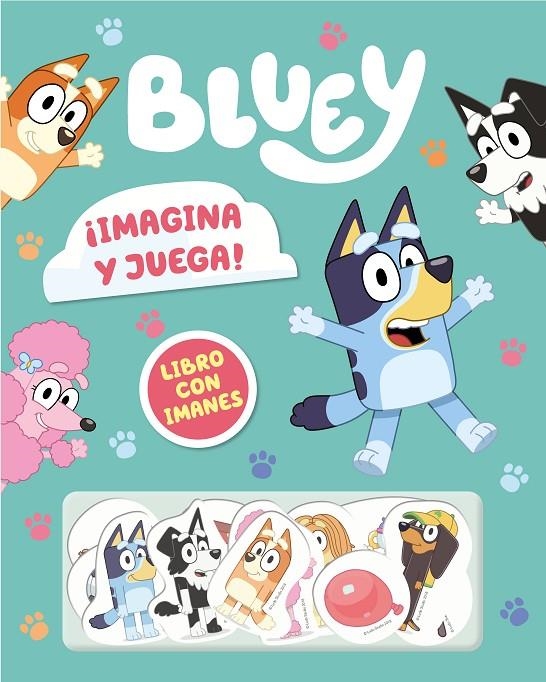 Bluey. Libro juguete - ¡Imagina y juega! Libro con imanes | Bluey | Llibreria La Figaflor - Abrera