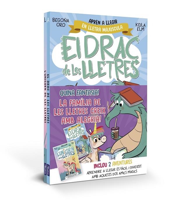 El drac de les lletres - Quina fantasia! La família de les lletres creix amb ale | Oro, Begoña | Llibreria La Figaflor - Abrera