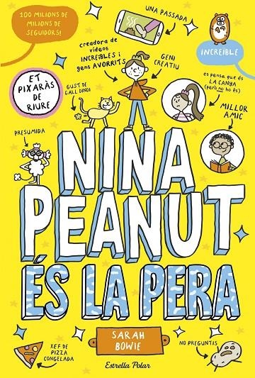 Nina Peanut 1. Nina Peanut és la pera | Bowie, Sarah | Llibreria La Figaflor - Abrera