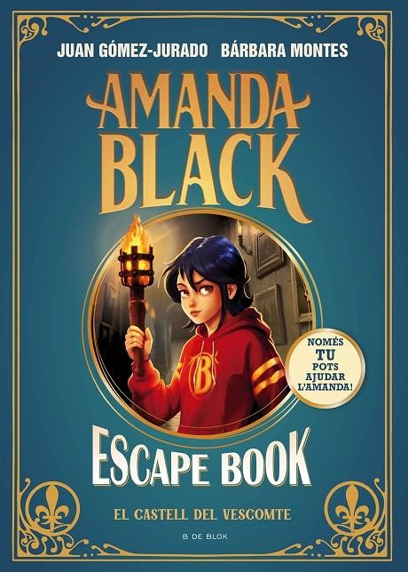 Amanda Black - Escape Book: El castell del Vescompte | Gómez-Jurado, Juan / Montes, Bárbara | Llibreria La Figaflor - Abrera