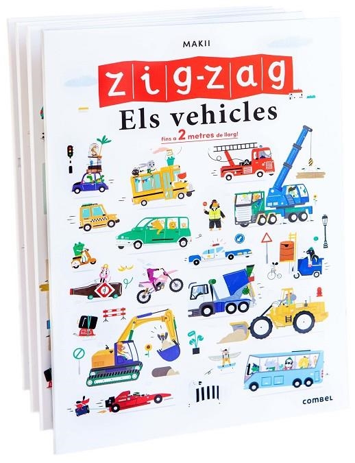 Zig-zag Els vehicles | Makii | Llibreria La Figaflor - Abrera