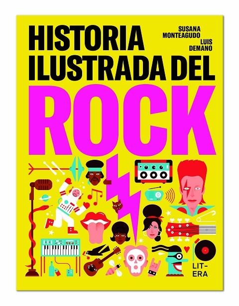 Historia ilustrada del rock | Monteagudo Duro, Susana / Demano, Luis | Llibreria La Figaflor - Abrera