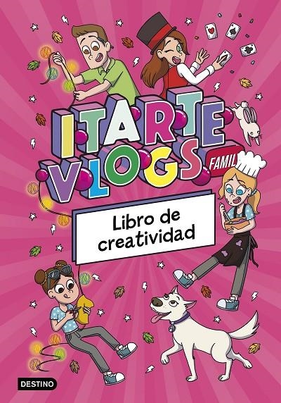 Itarte Vlogs Family. Libro de creatividad | Itarte | Llibreria La Figaflor - Abrera