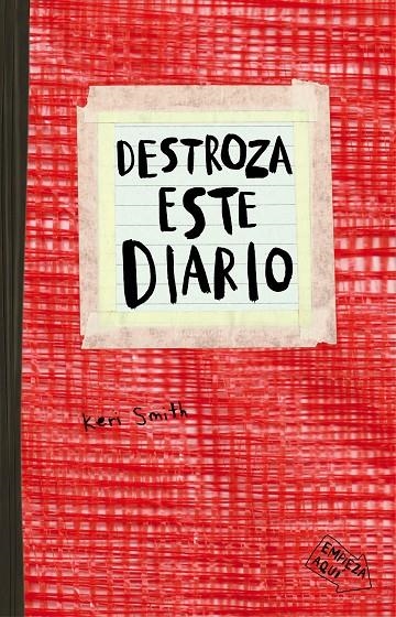 Destroza este diario. Rojo | Smith, Keri | Llibreria La Figaflor - Abrera