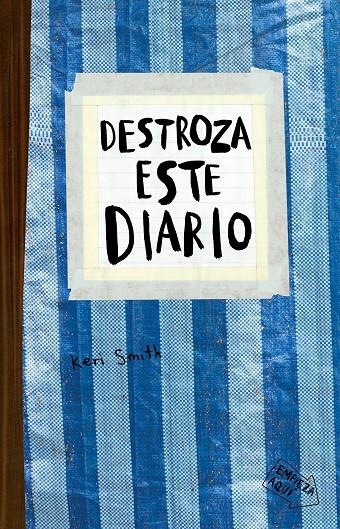 Destroza este diario. Azul | Smith, Keri | Llibreria La Figaflor - Abrera