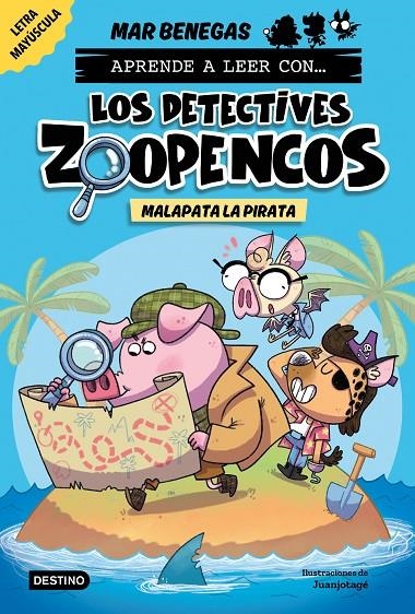 Aprende a leer con... Los Detectives Zoopencos 5. Malapata la pirata | Benegas, Mar | Llibreria La Figaflor - Abrera