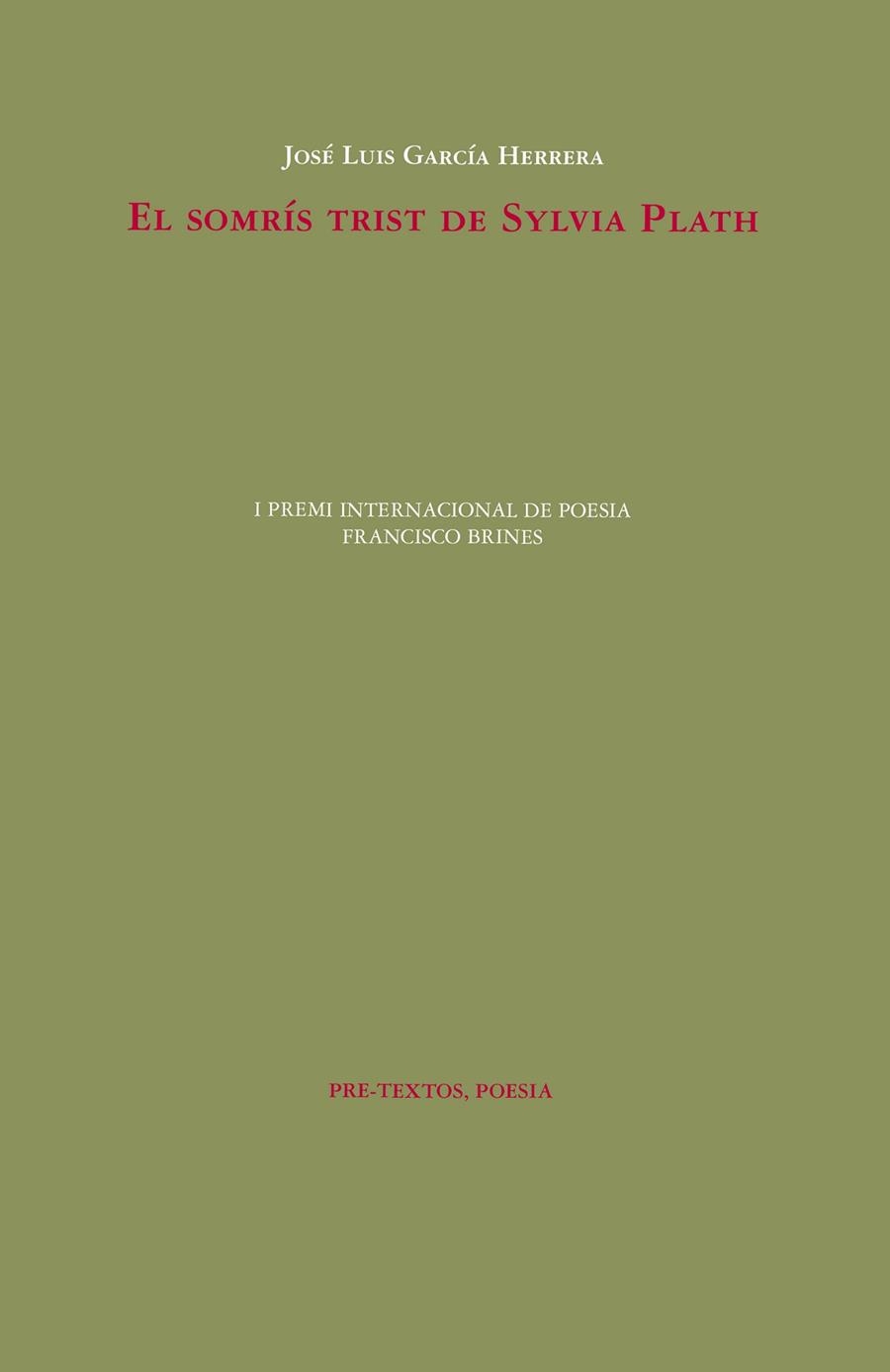 El somrís trist de Sylvia Plath | García Herrera, José Luis | Llibreria La Figaflor - Abrera