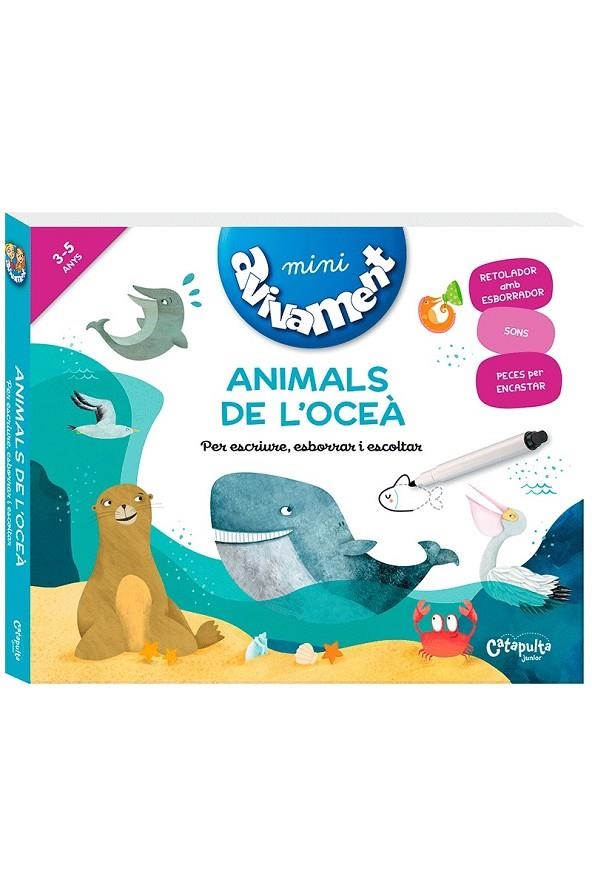 MINI AVIVAMENT ANIMALS DE L'OCEÀ | Els editors de Catapulta | Llibreria La Figaflor - Abrera