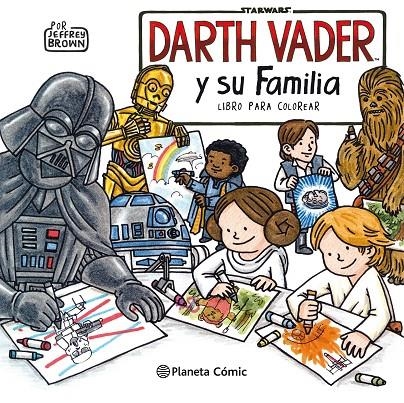 Star Wars Darth Vader y su familia Libro para colorear | Brown, Jeffrey | Llibreria La Figaflor - Abrera