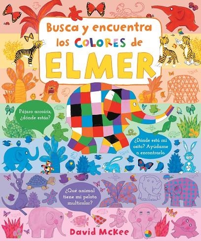 Busca y encuentra los colores de Elmer (Elmer. Pequeñas manitas) | McKee, David | Llibreria La Figaflor - Abrera