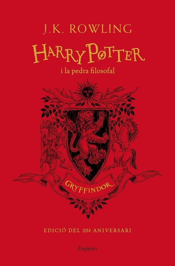 Harry Potter i la pedra filosofal (Gryffindor) TD | Rowling, J.K. | Llibreria La Figaflor - Abrera