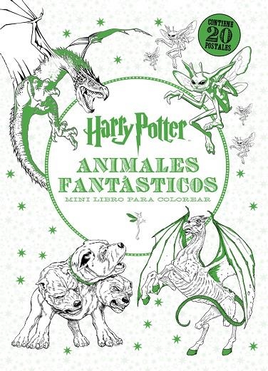 Harry Potter-Animales fantásticos Mini libro para colorear | POTTER HARRY | Llibreria La Figaflor - Abrera