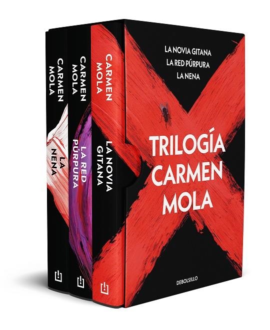 Trilogía Carmen Mola (pack con: La novia gitana | La red púrpura | La Nena) | Mola, Carmen | Llibreria La Figaflor - Abrera