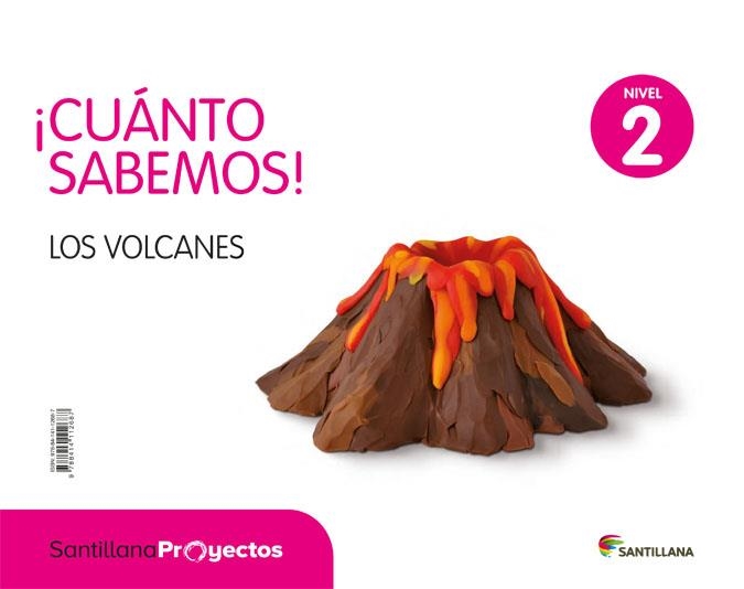 CUANTO SABEMOS NIVEL 2 LOS VOLCANES | Llibreria La Figaflor - Abrera