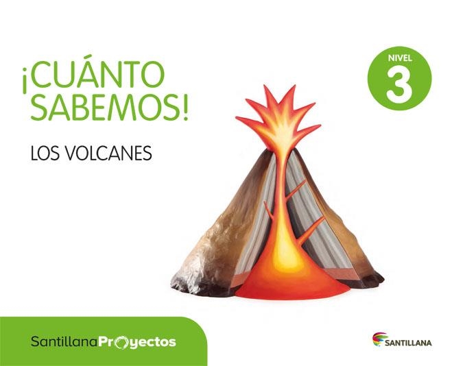 CUANTO SABEMOS NIVEL 3 LOS VOLCANES | VV. AA. | Llibreria La Figaflor - Abrera