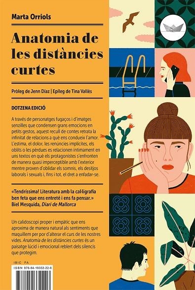 Anatomia de les distàncies curtes | Orriols Balaguer, Marta | Llibreria La Figaflor - Abrera