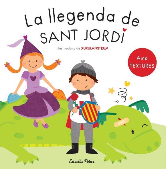 La llegenda de Sant Jordi. Amb textures | AA. VV. | Llibreria La Figaflor - Abrera