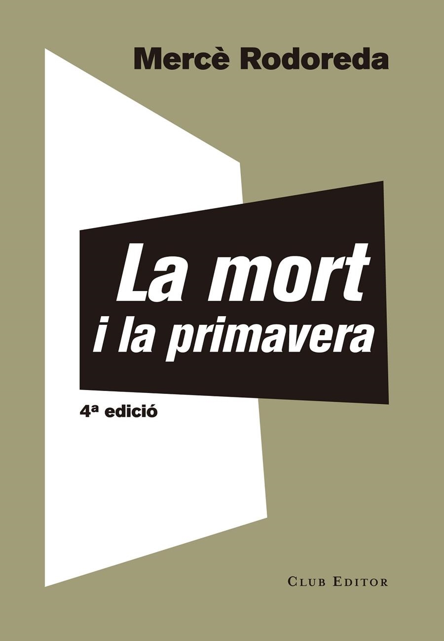 La mort i la primavera | Rodoreda, Mercè | Llibreria La Figaflor - Abrera