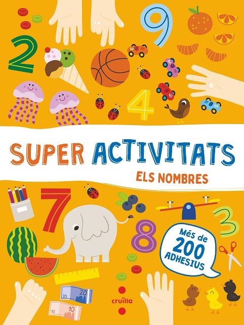 Superactivitats amb adhesius. Els nombres | Lombardi, Silvia | Llibreria La Figaflor - Abrera