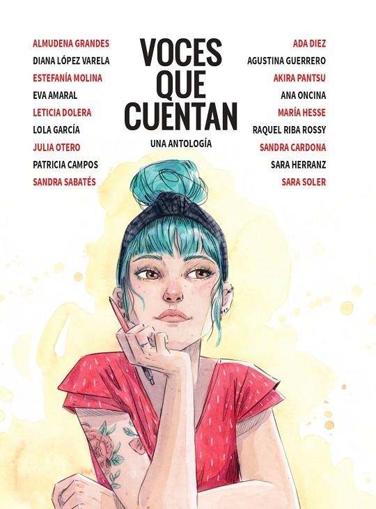 Voces que cuentan (novela gráfica) | Grandes, Almudena / Herranz, Sara / Dolera, Leticia / Molina, Estefanía / Gili, Esther / Hesse, Marí | Llibreria La Figaflor - Abrera