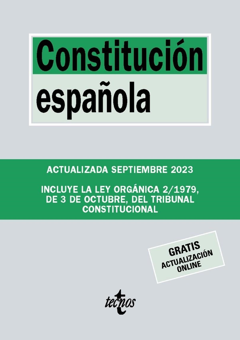 Constitución Española | Editorial Tecnos | Llibreria La Figaflor - Abrera