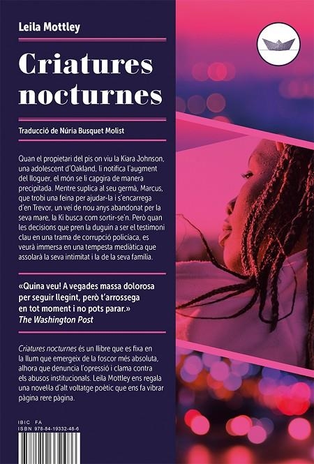 Criatures nocturnes | Mottley, Leila | Llibreria La Figaflor - Abrera
