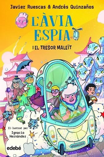 L?àvia espia i el tresor maleït | Ruescas Sánchez, Javier / Quinzaños Gutierrez, Andrés | Llibreria La Figaflor - Abrera