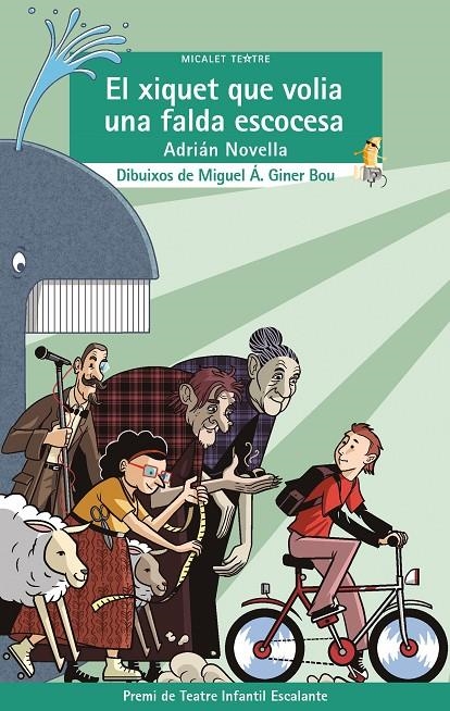 El xiquet que volia una falda escocesa | Novella, Adrián | Llibreria La Figaflor - Abrera