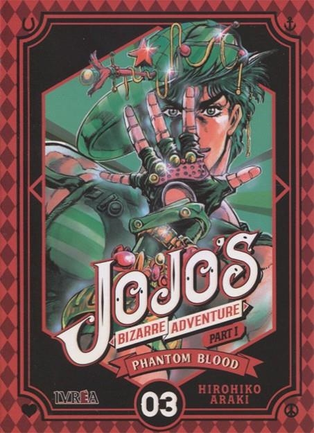 Jojo's Bizarre Adventure Parte 1: Phantom Blood 3 | Hirohiko Araki | Llibreria La Figaflor - Abrera