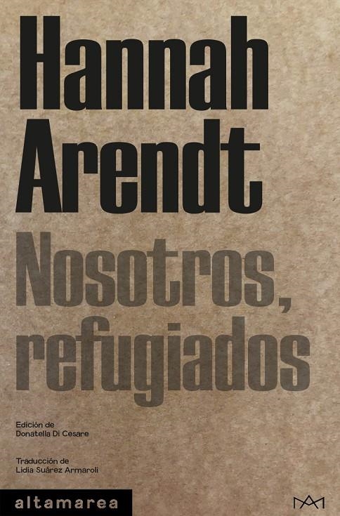 Nosotros, refugiados | Arendt, Hannah | Llibreria La Figaflor - Abrera